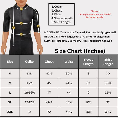 mens short sleeve silk shirt size chart 1000 kingdoms